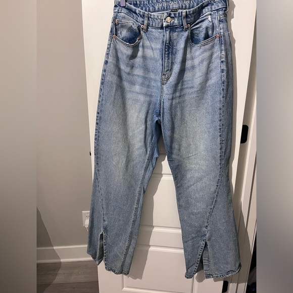 Wide leg stretch jeans - Picture 1 of 4